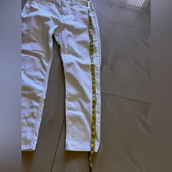 Sound/Style Los Angeles Jeans Womens Slim Straight Leg White Skinny White 12 - Picture 12 of 14